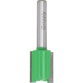 Double Fluted Straight Bit, 1/4" Shank, 5/8" Dia.