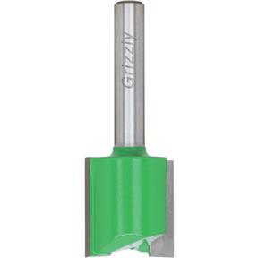 Double Fluted Straight Bit, 1/4" Shank, 3/4" Dia.