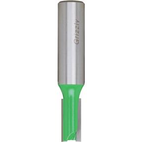 Double Fluted Straight Bit, 1/2" Shank, 3/8" Dia.