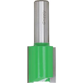 Double Fluted Straight Bit, 1/2" Shank, 1" Dia.
