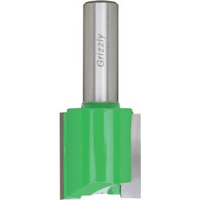Double Fluted Straight Bit, 1/2" Shank, 1-1/4" Dia.