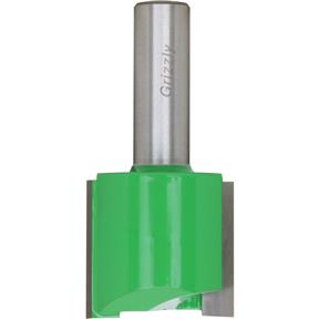 Double Fluted Straight Bit, 1/2" Shank, 1-3/8" Dia.