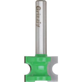 Bull Nose Bit, 1/4" Shank, 3/4" Cutter Dia.