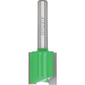 Double Fluted Straight Bit, 1/4" Shank, 23/32" Dia.