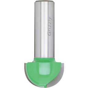 Roundnose Bit, 1/2" Shank, 1" Cutter Dia.