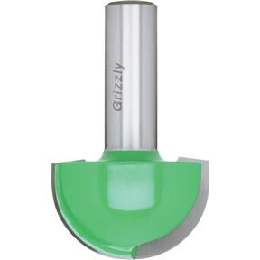 Roundnose Bit, 1/2" Shank, 1-1/2" Cutter Dia.
