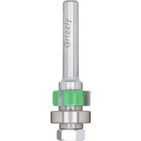 Flush & Bevel Trim Bit 1/4" Shank, 5/8" Dia.
