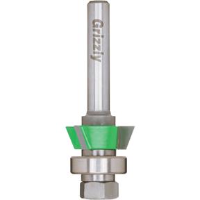 Flush & Bevel Trim Bit 1/4" Shank, 13/16" Cut. Dia.