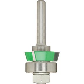 Flush & Bevel Trim Bit 1/4" Shank, 1" Dia.