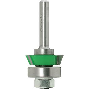 Flush & Bevel Trim Bit 1/4" Shank, 1-1/16" Cut. Dia.