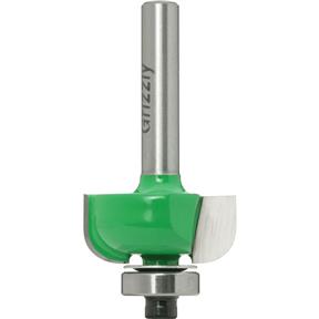 Cove Bit, 1/4" Shank, 1/4" Radius