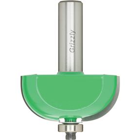 Cove Bit, 1/2" Shank, 3/4" Radius
