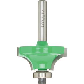 3/8"r Beading Bit w/ Guide Bearing, 1/4" Shank