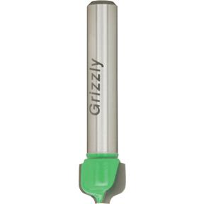 Ogee Plunge Bit, 1/4" Shank, 3/8" Cutter Dia.