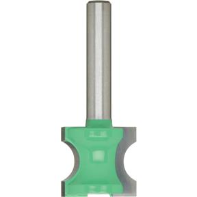 Fingernail Bit (Half Radius), 1/4" Shank, 3/8"L