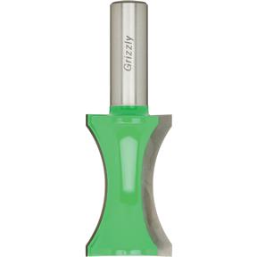Fingernail Bit (Half Radius), 1/2" Shank, 1-3/4"L