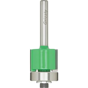 Laminate Flush Trim Bit w/ 2 Flutes, 1/4" Shank