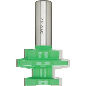 Reversible Tongue & Groove Bit - Wedge, 1/2" Shank