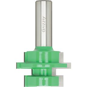 Reversible Tongue & Groove Bit - Straight, 1/2" Shank