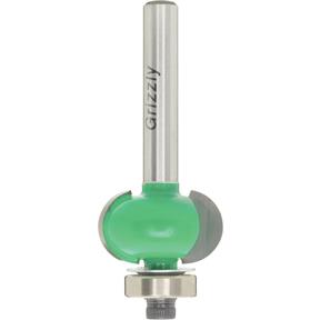 Internal Round Bit, 1/4" Shank, 1/4" Radius