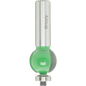 Internal Round Bit, 1/2" Shank, 3/8" Radius