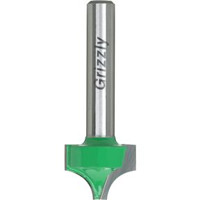 Beading / Roundover Panel Boring Bit, 1/4" Shank, 5/8" Dia.