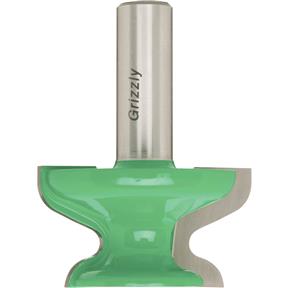 Door Lip Bit, 1/2" Shank, 1-7/8" Cutter Dia.