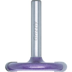 Bead Bit For Small Boat Planking, 1/4" Shank