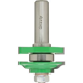 Carbide-Tipped Reversible Stile & Rail - Roman Ogee, 1/2" Shank