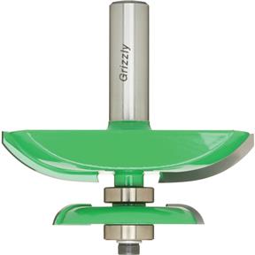 Convex 3" Raised Panel Bit, 1/2" Shank