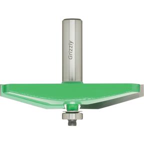 15° Face Cut 3-1/2" Raised Panel Bit, 1/2" Shank