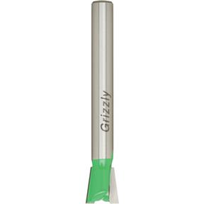 3/8" 8° Dovetail Jig Bit, 1/4" Shank
