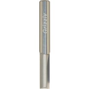 Solid Carbide Straight Bit, 1/4" Shank