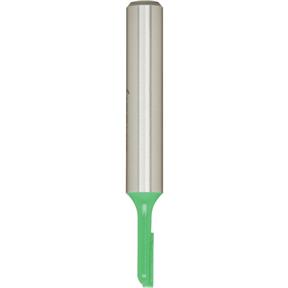 Single Fluted Straight Bit, 1/4" Shank, 1/8" Dia.