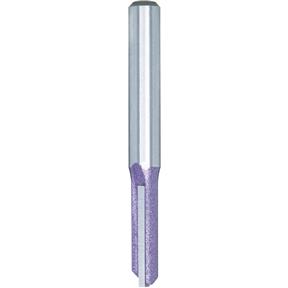 Single Fluted Straight Bit, 1/4" Shank, 1/4" Dia.