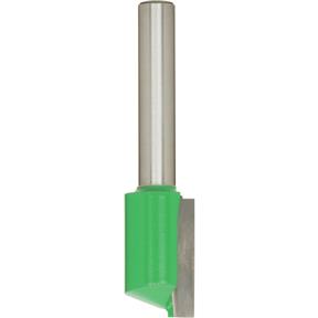 Single Fluted Straight Bit, 1/4" Shank, 1/2" Dia.
