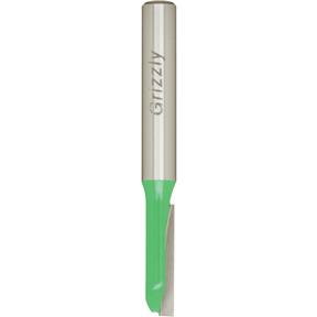 Single Fluted Straight Bit, 1/4" Shank, 5.5mm Dia.