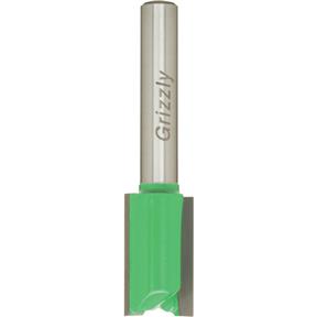 Double Fluted Straight Bit, 1/4" Shank, 15/32" Dia.