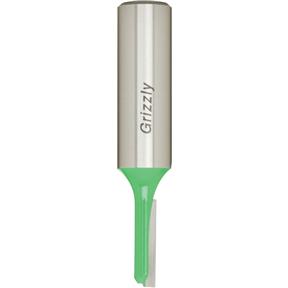 Single Fluted Straight Bit, 1/2" Shank, 7/32" Dia.