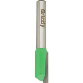 Single Fluted Straight Bit, 1/4" Shank, 3/8" Dia.
