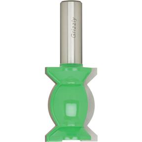 1-5/8" Cove Moulding Bit, 1/2" Shank