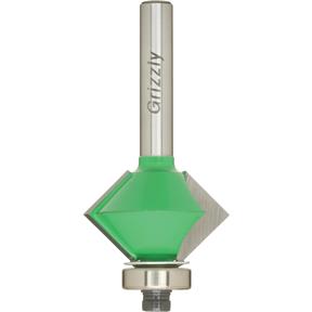 90° V-Groove Bit (Female), 1/4" Shank