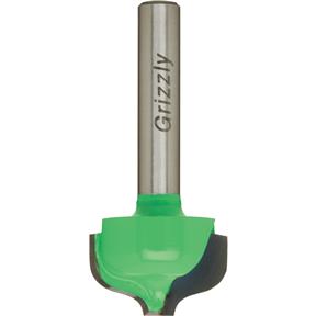 Plunging Ogee Panel Boring Bit, 1/4" Shank