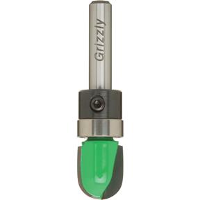 Core Box Pattern Bit, 1/4" Shank