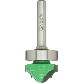 Classical Plunge Pattern Bit, 1/4" Shank