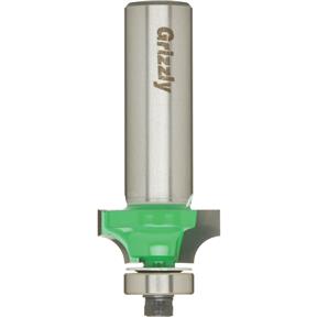 3/16"r Anti-Kickback Roundover Bit, 1/2" Shank