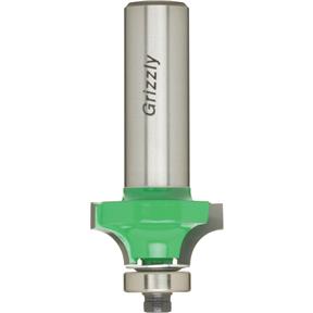 1/4"r Anti-Kickback Roundover Bit, 1/2" Shank