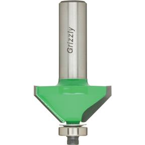 Anti-Kickback 45° Chamfer Bit, 1/2" Shank, 1-3/8" Dia.
