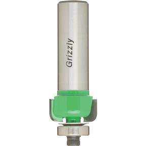 Anti-Kickback Cove Bit, 1/2" Shank, 1/8" Radius