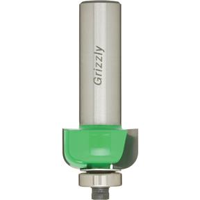 Anti-Kickback Cove Bit, 1/2" Shank, 3/16" Radius